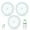 【3 Packs】Natural-White, variant on Motion Sensor Puck Lights LED Wireless USB Rechargeable Battery Operated Under Cabinet Lighting with Remote Control Movement Detection on Shelf Display Closet Counter Light for Kitchen Wardrobe Stairs