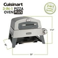 Cuisinart 3in1 Pizza Oven, Griddle, and Grill