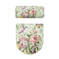 thumbnail image 4 of HELLHERO Hummingbird Rose Toilet Seat Lid Cover Elastic Bottom Toilet Seat Lid Cover Set & Pack of 2 for Toilet Stays in Place Elastic Edge, 4 of 7