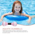 thumbnail image 4 of TACILIP Swimming, 1 Pair EVA Water Foam Floating Dumbbell Aquatic Exercise Dumbells Swimming Pool Water Barbells Hand Bar for Water Yoga Fitness, Gifts for Women, 4 of 6