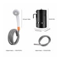 thumbnail image 4 of Portable Camping Shower Electric Shower with Battery USB Rechargeable Fast Charging Outdoor Shower, 4 of 4
