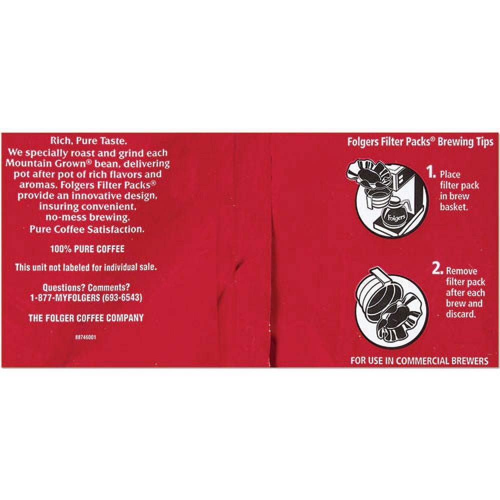 Folgers Coffee Filter Paper Pack 9 oz (40 Count)