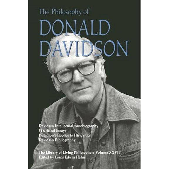 Pre-Owned The Philosophy of Donald Davidson (Library of Living Philosophers), 9780812693997, 081269399X, Paperback, First Edition edition