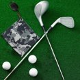 thumbnail image 4 of Tmvgtek Doppelseitiges Mini-Golfball-Reinigungstuch Mit Karabiner-Tarnung (Grau) Tmvgtek Otros artículos deportivos, 4 of 8