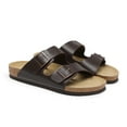 thumbnail image 2 of Bruno Marc Men's Cork footbed Sandal Beach Slides with Adjustable Buckle Straps, 2 of 6