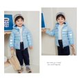 thumbnail image 6 of Ougyinr 1-6T Kids Baby Boys Girls Hooded Winter Coats Jacket Colorful Hoods Light Puffer Down Outerwear Jacket with Ears Outwear, 6 of 9