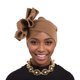 thumbnail image 1 of Sombreros de mujer de moda con capas de aire y paneles laterales con flores, sombrero indio para mujer, 1 of 2