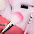 thumbnail image 4 of Fridja 5 Pcs Makeup Brush Set Pink Black Eye Shadow Brush Lip Brush Blush Brush Eyelash Brush, 4 of 6