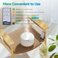 thumbnail image 6 of Fimilo 500ml Upgraded Water Scent Diffuser, Oil Diffuser with Remote Control, Aromatherapy Fragrant Oil Air Humidifier for Large Room/Home/Office/Car/Mother Gift, 6 of 12