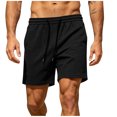 thumbnail image 6 of IhhxPro Men's Athletic Shorts Quick Dry Moisture-Wicking Drawstring Summer Textured Workout Loose Fit Casual Running Gym Training Lightweight Breathable M-3XL, 6 of 7