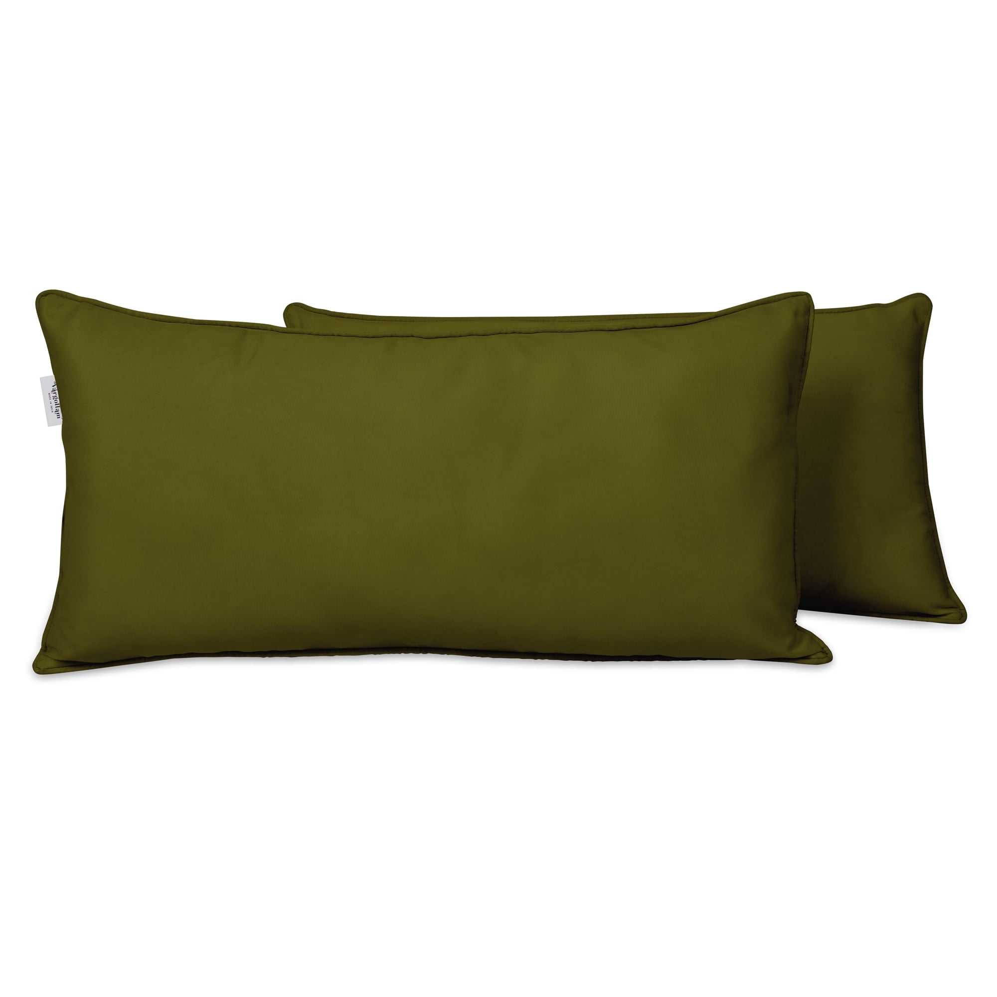 Coussin D'Oreiller Lombaire Vargottam 12x24" - Tissu Polyester Imperméable Pour Extérieur