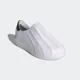 thumbnail image 4 of Ad-id-as adiFOM Superstar Shoes Originals Slip-on Cloud White/Green IF6182 US 4-12, 4 of 6