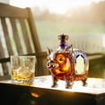 thumbnail image 6 of 11oz/320ML Pig Shape Bottles Ornaments, 3d Engraved Funny Animal Decanter Set, Art Statue Decanter Bottle, Novelty Glass Liquor Dispenser Statues, 6 of 6