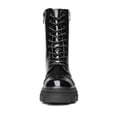 thumbnail image 3 of Bota DREAM PAIRS DMB215 Botas de Combate para Mujer Negras, 3 of 8