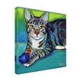 thumbnail image 2 of Robert Phelps Art 'Lionel with Toy' Canvas Art, 2 of 3