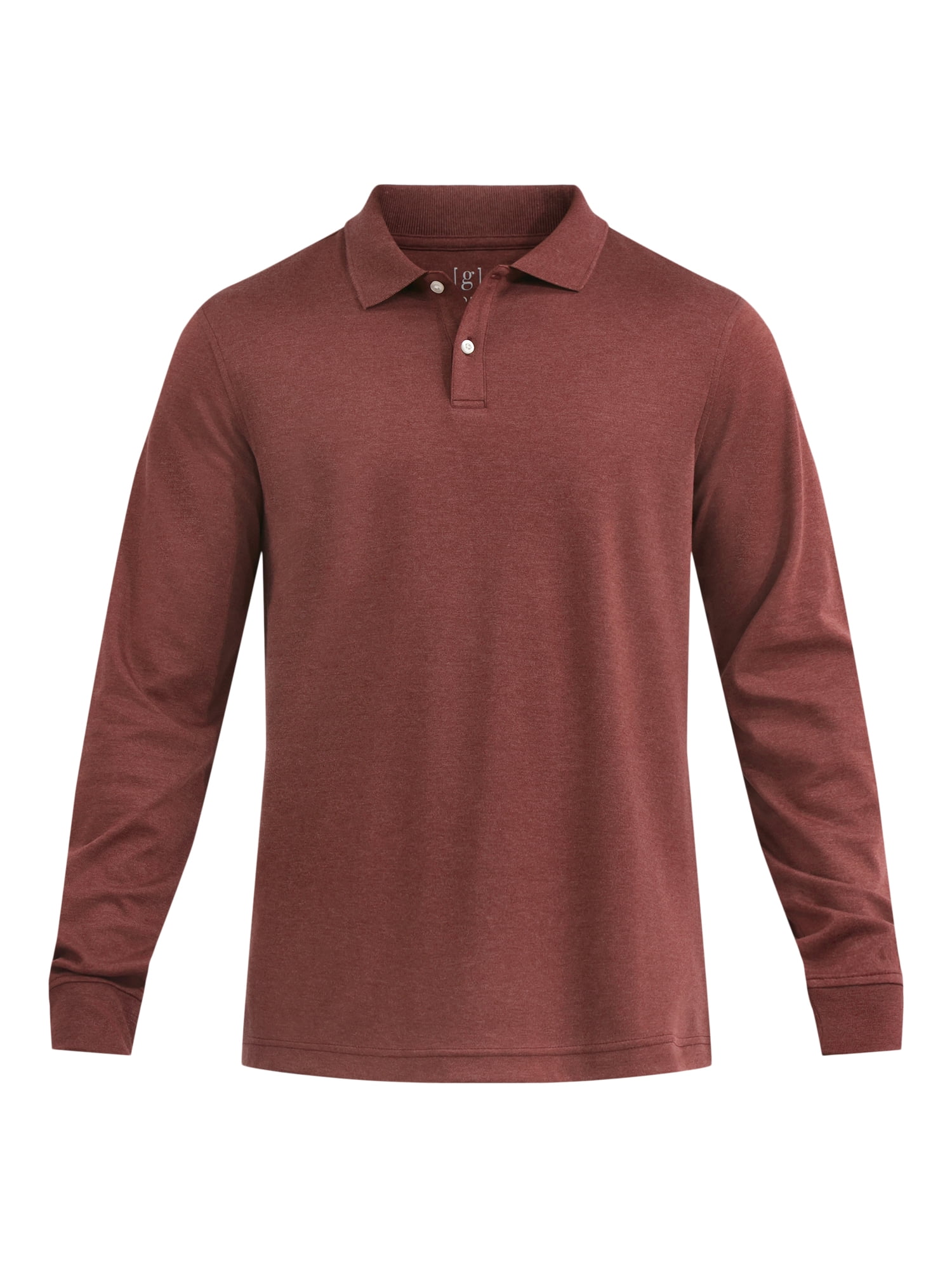 George Men’s and Big Men’s Interlock Polo Shirt, Sizes S-3XL
