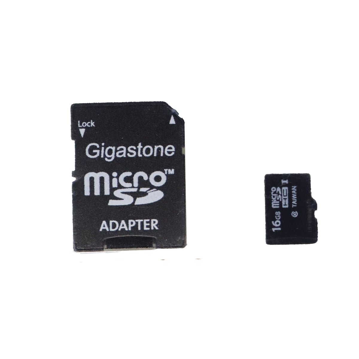Gigastone 16GB Micro SD Card U1 Memory & SD Card Adapter for Phones and