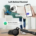 thumbnail image 2 of Air Tracker, Bluetooth Tracker Tag-2 Pack, Item Finder Works with Find My App (iOS Only), Smart Tag for Keys/Wallets/Luggage, Replaceable Battery, IP68 Waterproof, Worldwide Tracking, FCC Approved, 2 of 10