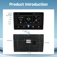 thumbnail image 4 of NURATIT 10.1" Android 13 Car Radio for Nissan SENTRA SYLPHY 2013-2018 with Wireless Carplay Android Car Stereo Double Din Radio Bluetooth GPS Navi FM RDS AHD Backup Camera , 2+32G, 4 of 14