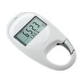 thumbnail image 3 of Sonducket Podómetro digital Herramienta de fitness Suministros de gimnasio Contadores de pasos ABS Mano de obra fina Tamaño compacto Accesorios carpas, 3 of 6