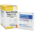 thumbnail image 3 of First Aid Only I211 3 in. x 3 in. Sterile Gauze Dressing Pads (10 Dual-Pads/Box), 3 of 5