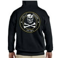 thumbnail image 2 of Jolly Rogers VF-84 Double Sided Embroidered Chest Logo Hoodie -Medium, 2 of 3