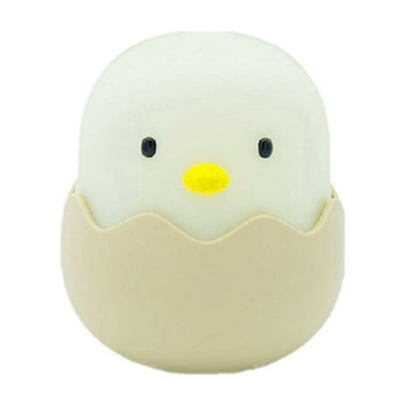 DEELLEEO Kids Night Light, Cute Creative Egg Shell Baby Night Light with Touch Sensor, Best Gifts for Women Teen Girls Baby