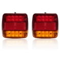 thumbnail image 4 of ZheElen 12V Trailer Tail Light Truck Taillight Warning Square Rear Lamp Indicator Removable Replacement Pre-wired Accessory 1 1Set, 4 of 6
