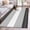 grey, variant on 6'x9' Area Rugs, Purple Grey Stripe Indoor Outdoor Area Rug for Living Room Bedroom, Modern Art Horizontal Striped Washable Bathroom Rugs Kitchen Floor Carpet Mats Home Decor Aesthetic