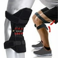 thumbnail image 1 of facefd 1 Pair Sport Spring Knee Joint Protection Boosters Knee Pad Mountain Climbing Running Knee Boosters black No.01, 1 of 6