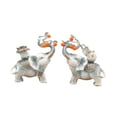 thumbnail image 2 of 1 par de estatuas de elefantes afortunados Decoración Fengshui Decoración decorativa tradicional para escritorio de oficina versátil, 2 of 9