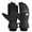 Black, variant on Vbiger Kids Ski Snow Gloves Cold Weather Gloves, Winter Gloves Anti-Slip Waterproof Windproof Thermal Fleece with Grip Suitable for Kids Between 10-12 Years Old, Black L