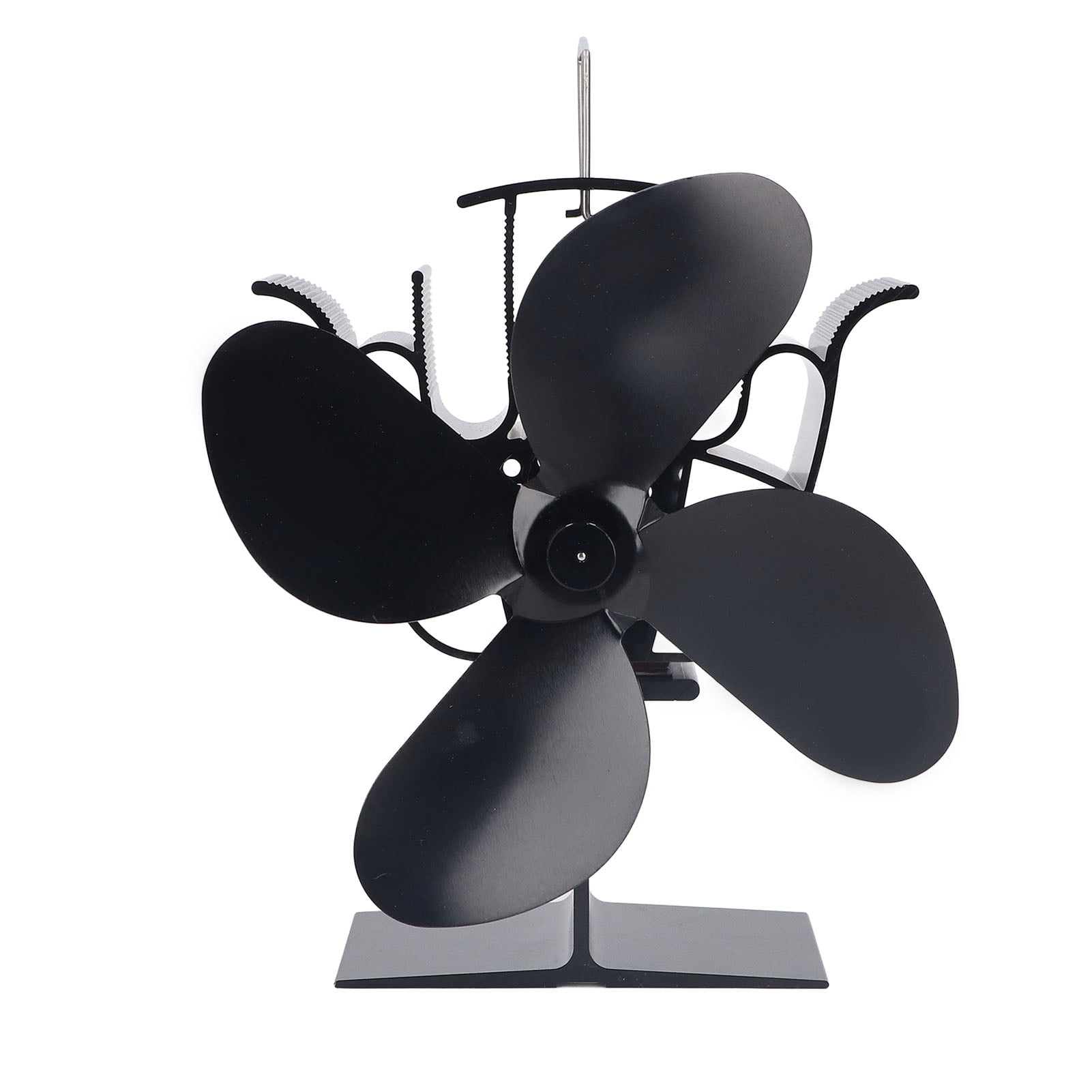 Heat Powered Wood Stove Fan, Quiet Fireplace Stove Fan Circulating Warm