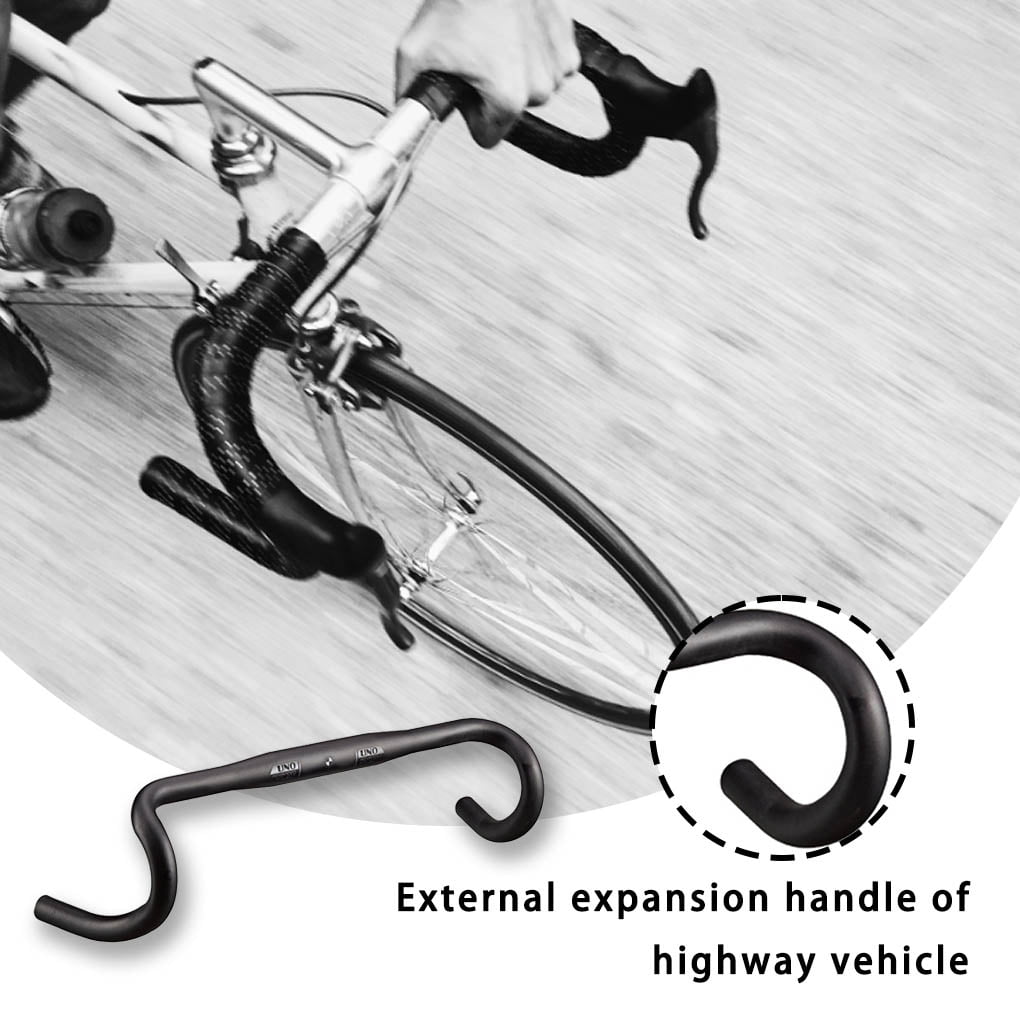 Guidon de Vélo de Route Composant Modifié Universel en Alliage d