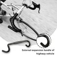 thumbnail image 3 of fastboy Road Bike Handlebar Modified Component Front 31.8mm Drop Bar Bent Handlebars Accessories Replacement Modification As shown 31.8*400MM, 3 of 6