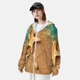 thumbnail image 3 of Balery Starfish And Seashell 1 Sudadera ligera de manga larga con capucha y protección solar UPF 50+ para hombre y mujer, ideal para pesca y running-Medium, 3 of 7