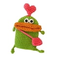 thumbnail image 1 of de Crocheting Craft Doll de para principiantes Regalo de cumpleaños Adultos Verde Zulema equipos de ganchillo, 1 of 6