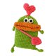 thumbnail image 1 of de muñeca de hecho a mano, artesanía de costura, haz tu propio juguete tejido a mano, de de muñeca clásica para regalo Verde Hugo equipos de ganchillo, 1 of 6