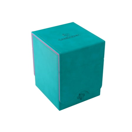 Gamegenic Squire Plus 100  XL Convertible Deck Box [Teal/Pink]