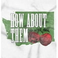 thumbnail image 2 of How About Them Washington Apples WA Hoodie Sweatshirt Women Men Brisco Brands L, 2 of 6
