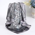 thumbnail image 4 of AWAYTR 4 Pcs 35” Satin Large Silk Scarf Square Head Scarves Women Silk Like Neck Scarf Hair Sleeping Wraps Turban Lightweight Silk Bandana, 4 of 10