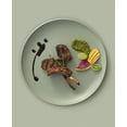 thumbnail image 6 of JoyJolt Mesa 6pc Stoneware 10.5" Dinner plate set - Desert Sage Green, 6 of 8