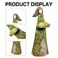 thumbnail image 3 of ICERUN 2Pcs Garden Statues,Resin Woman Feeder Sculpture Yard Decor,Clear Fern Vein Garden Statues for Outside, 3 of 7