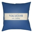 thumbnail image 3 of Artistic Weavers LTCH1426-1616 Litchfield Square Pillow, Navy Blue & Ivory - 16 x 16 ft., 3 of 7