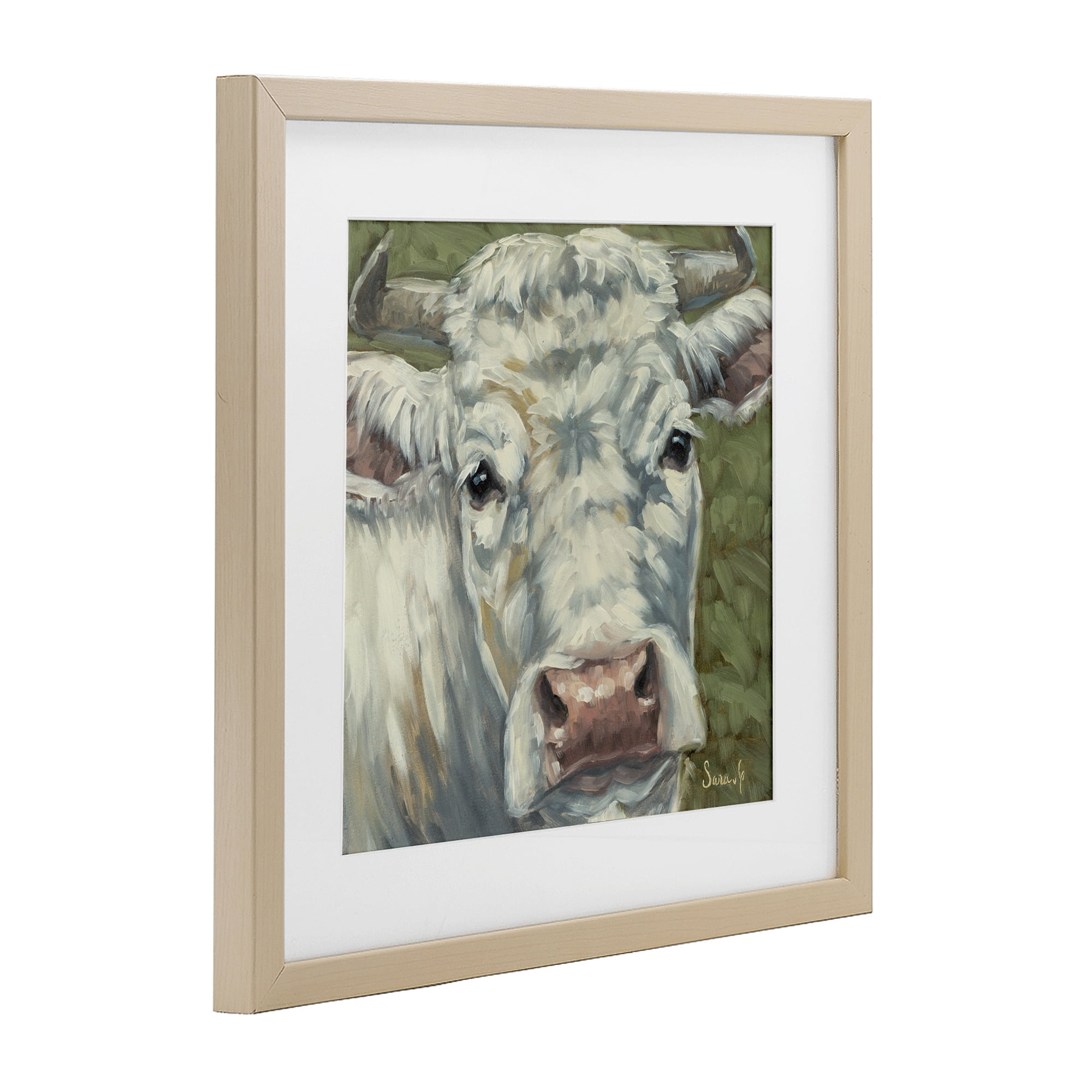 Stupell Industries Pearl Of The Pasture Birch Framed Print Under Glass, design by Sara G. Designs