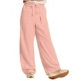 thumbnail image 4 of RXMEKW Casual Drawstring Sweatpants for Women with Elastic Waist and Multi-Pockets, Polyester, Regular Length, 4 of 9