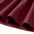 thumbnail image 3 of ITSAME Girls Formal A-Line Dress with Pockets Round Neck Bow Belt Wedding Party Pageant Gown Red Size 3T, 3 of 7