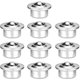 thumbnail image 1 of Rodamiento transportador Unidad de rodamiento de bolas de transferencia de acero inoxidable Ruedas de bolas montadas en base de metal universal 10PCS,Versailles, 1 of 5