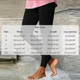 thumbnail image 3 of FNFYFH Womens Ribbed Knit Leggings Soft Stretchy Yoga Pants Fall Leggings Underwear Bottoms, 3 of 9