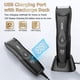 thumbnail image 4 of Recortadora de vello corporal ENSSU para hombre con cuchilla segura y pantalla LED, 4 of 7